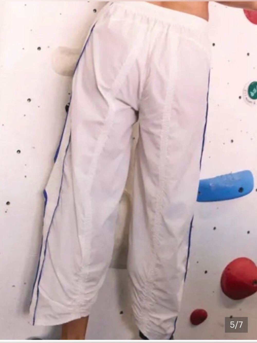 FP Movement Track Star Pants. NWT. White combo - Picture 6 of 6